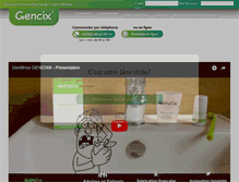 Tablet Screenshot of gencix.com